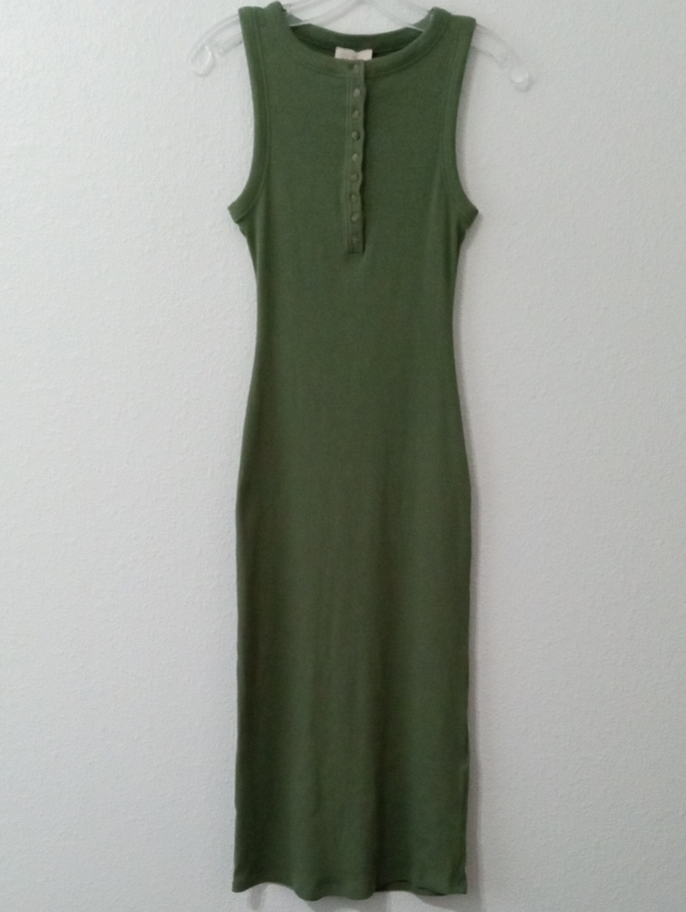 Sezane Henley Mini Dress